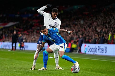 England Brazil Soccer