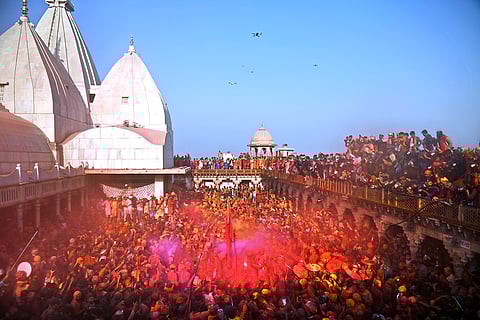 Lathmar Holi Celebration