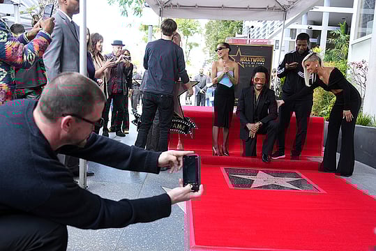 Lenny Kravitz Honoured With Star On Hollywood Walk Of Fame: Denzel Washington, Marla Gibbs, Channing Tatum Cheer Along – View Pics
