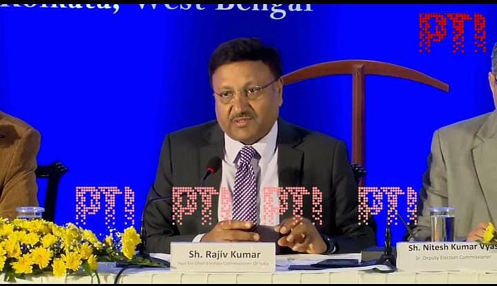 PTI : CEC Rajiv Kumar said the goal is to ensure a free, fair, and violence-free election