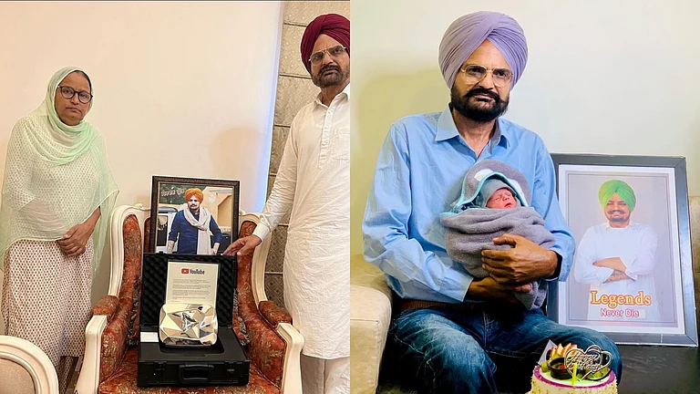 Sidhu Moose Wala's parents welcome a baby boy - Instagram