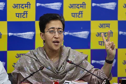 Atishi press conference