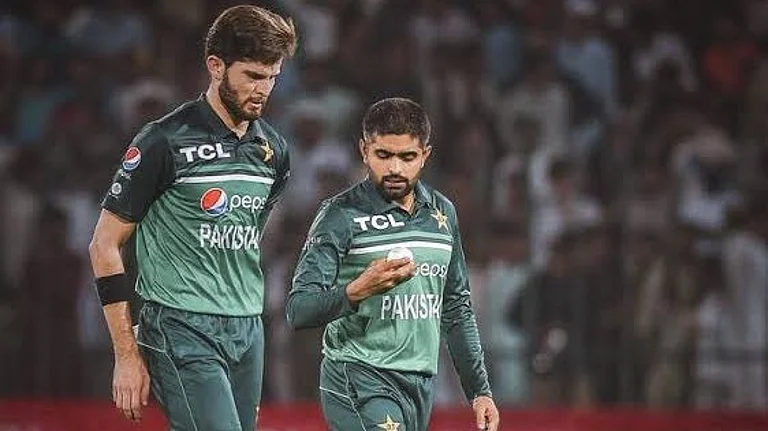 Shaheen Shah Afridi with Babar Azam - X/iShaheenAfridi