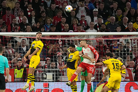 German Bundesliga Soccer Match