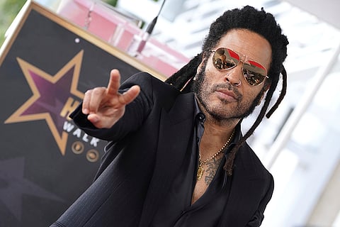 Lenny Kravitz Honoured With Star On Hollywood Walk Of Fame
