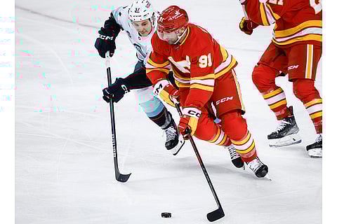 NHL 2023-24: Seattle Kraken vs Calgary Flames