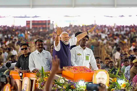PM Modi in Tamil Nadu