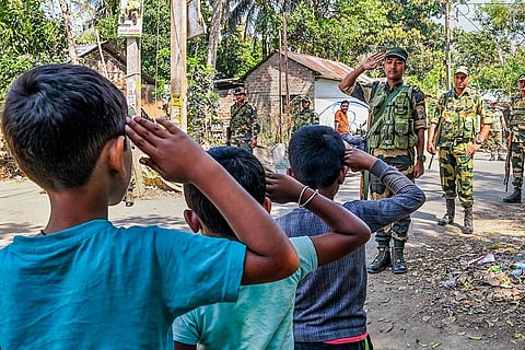 Confidence building march