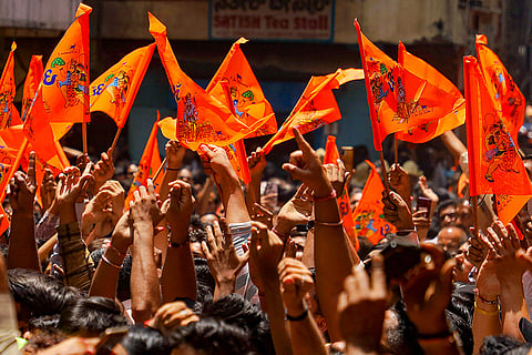 Protest against assault on shopkeeper in Bengaluru