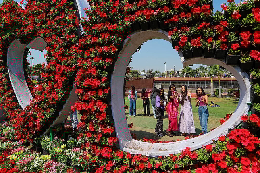 | Photo: PTI : NDMC Flower Festival inauguration