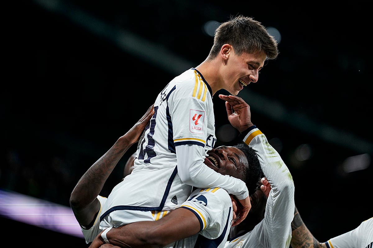 La Liga: Real Madrid Gain Advantage In Title Race With 4-0 Win Over Celta Vigo - In Pics