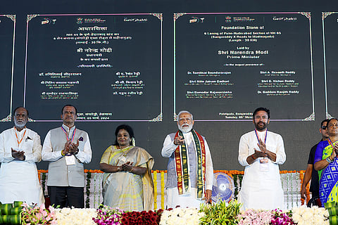 PM Modi in Sangareddy