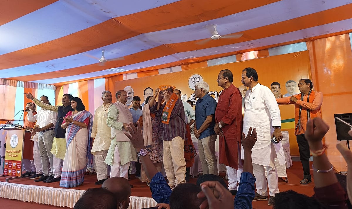 - : Dr Hrusikesh Panda joins BJP