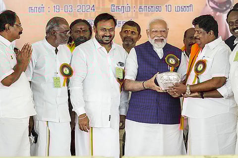 PM Modi in Tamil Nadu