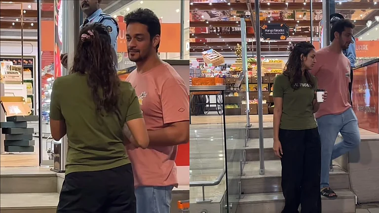 Triptii Dimri spotted with rumoured boyfriend - Instagram@manavmanglani