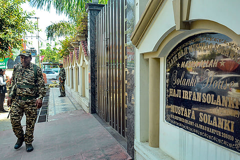 ED raids Irfan Solanki''s house