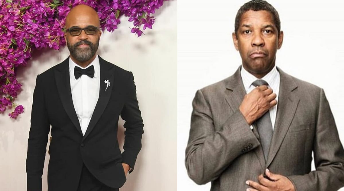 Instagram : Jeffery Wright, Denzel Washington