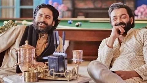 Chandan Roy Sanyal and Bobby Deol in 'Aashram'