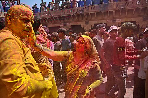 Lathmar Holi Celebration