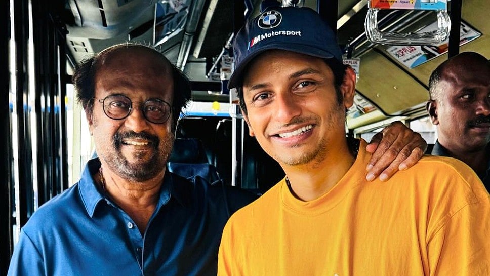 Instagram : Jiiva with Rajinikanth