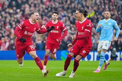 English Premier League 2023-24: Liverpool vs Manchester City