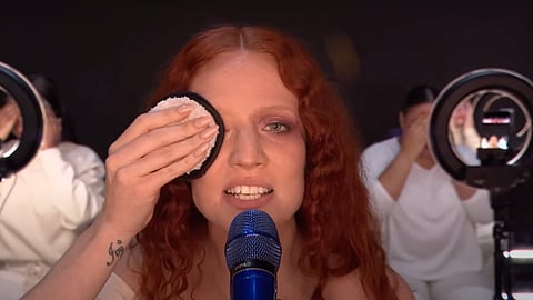 Jess Glynne Performing at Brits 2019