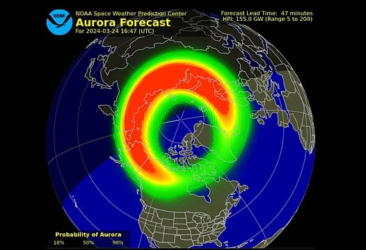 'Severe' G4 Geomagnetic Storm Expected To Generate Northern Lights Display Across The US