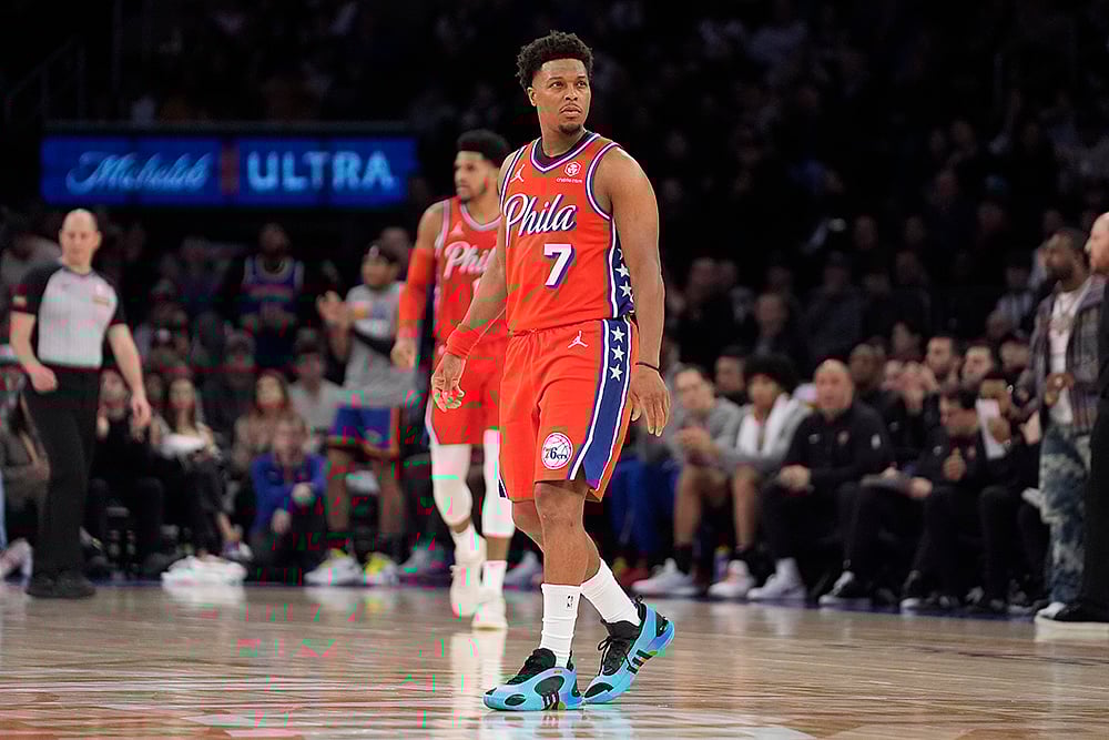 | Photo: AP/Peter K. Afriyie : NBA 2023-24: Philadelphia 76ers vs New York Knicks