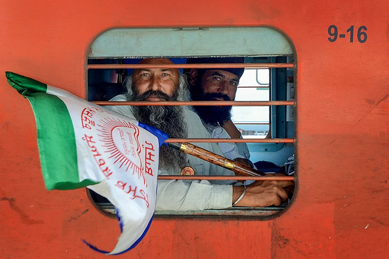 Farmers protest in Punjab
