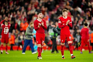 | Photo: AP/Jon Super : UEFA Europa League 2023-24: Liverpool vs Sparta Prague