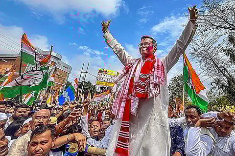Gaurav Gogoi files nomination from Jorhat