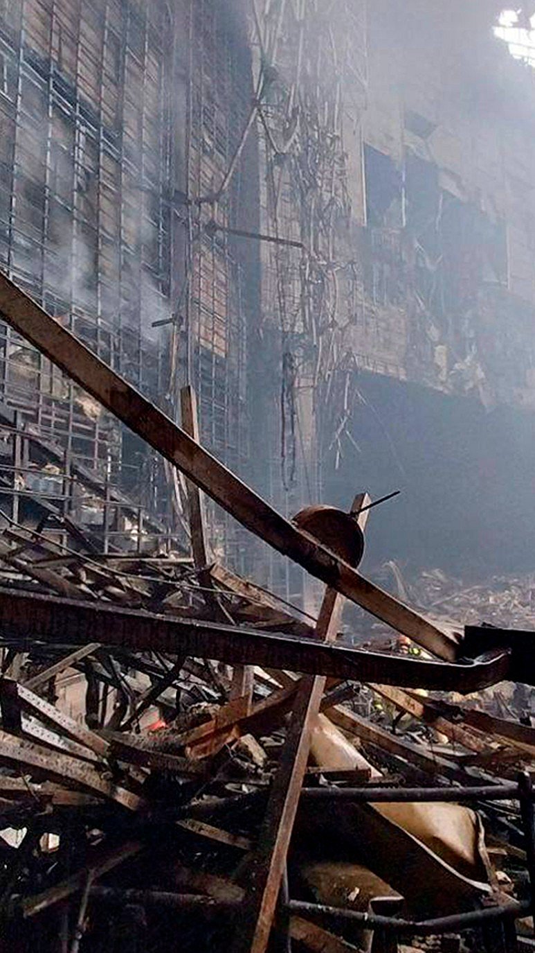 AP : Armed assailants stormed a large concert hall in Moscow on Friday, March 22, and sprayed the crowd with gunfire, killing at least 133 people