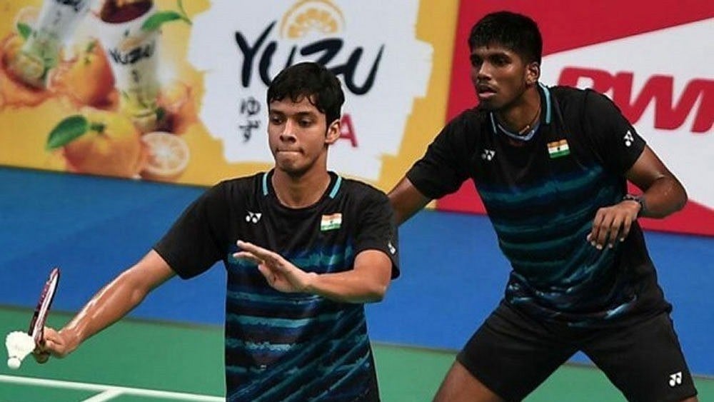 So far this year, the world No. 1 Indian pair of Satwiksairaj Rankireddy and Chirag Shetty faltered at the finishing line thrice. - File