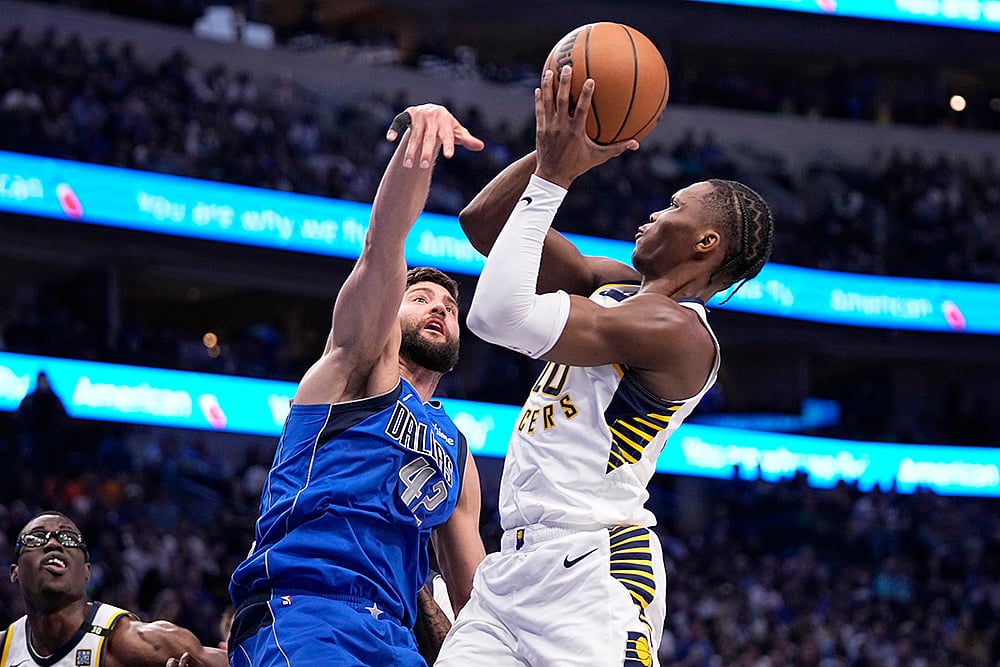 | Photo: AP/Tony Gutierrez : NBA 2023-24: Dallas Marvericks vs Indiana Pacers
