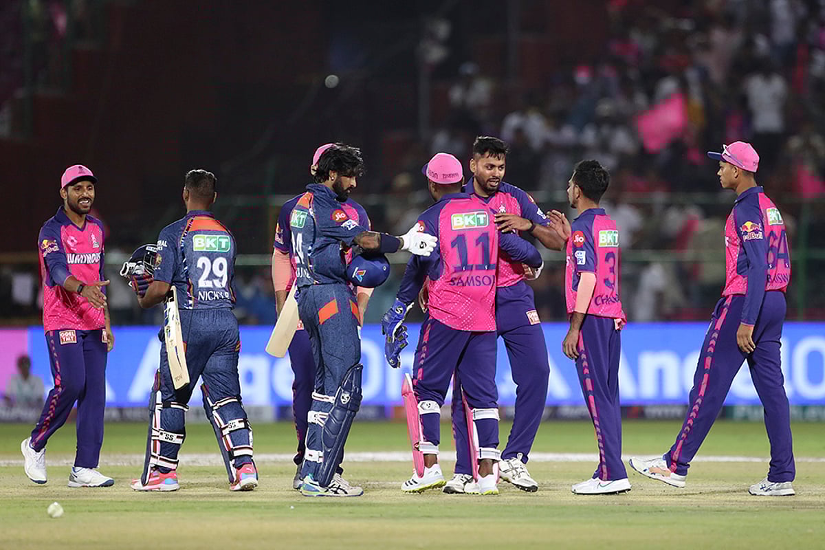 IPL 2024: Sanju Samson Leads From Front As Royals Beat Super Giants By 20 Runs In Jaipur