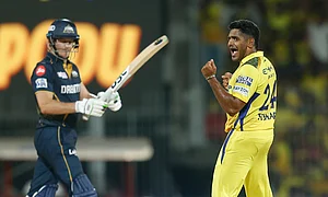 AP : Chennai Super Kings made it two in two with a splending 63-run win over Gujarat Titans.