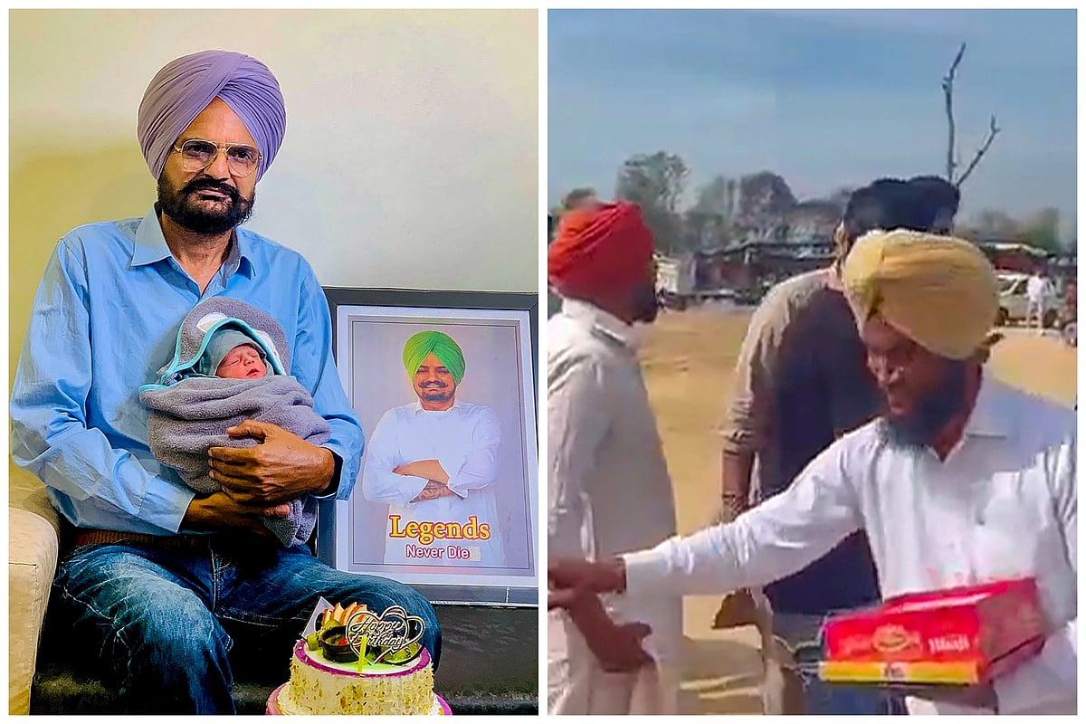 PTI : Late singer Sidhu Moose Wala's parents Balkaur Singh and his wife Charan Kaur welcomed a baby boy on March 17, nearly two years after he was shot dead in Punjab's Mansa district.

