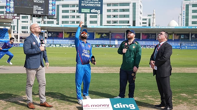 Afghanistan Vs Ireland, 3rd ODI: AFG Bat First In Sharjah - Check Playing XIs