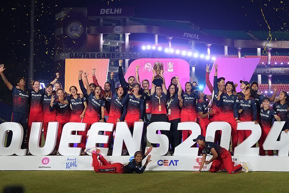 | Photo: PTI/Atul Yadav : WPL 2024 Final: Royal Challengers Bangalore vs Delhi Capitals