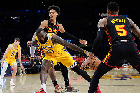 NBA 2023-24: LA Lakers vs Atlanta Hawks