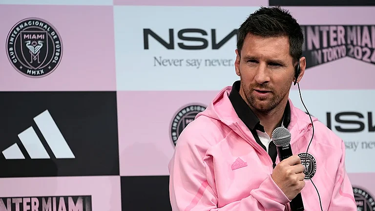 Lionel Messi announces Inter Miami to be his final club. - AP