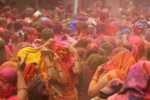 Holi celebrations in Hyderabad