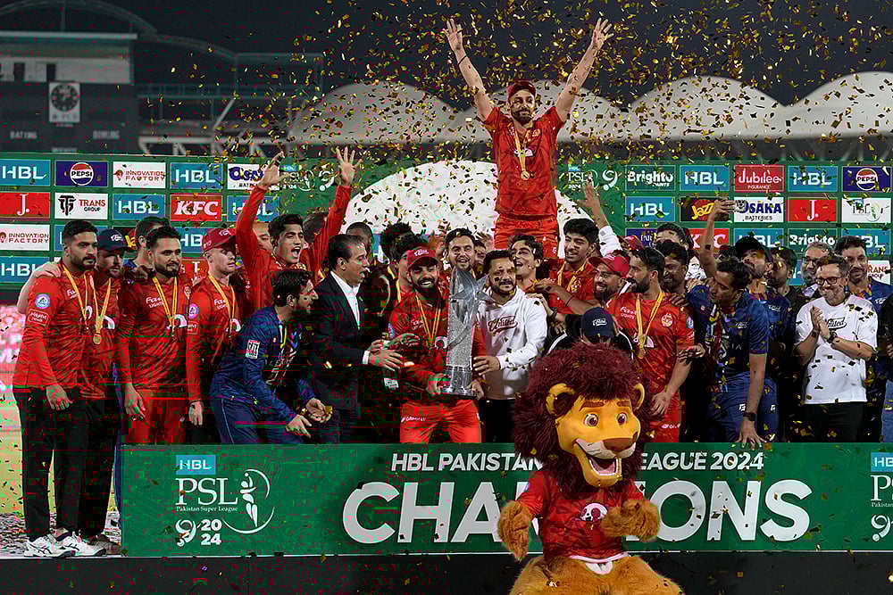 | Photo: AP/Fareed Khan : PSL Final 2024: Islamabad United vs Multan Sultans