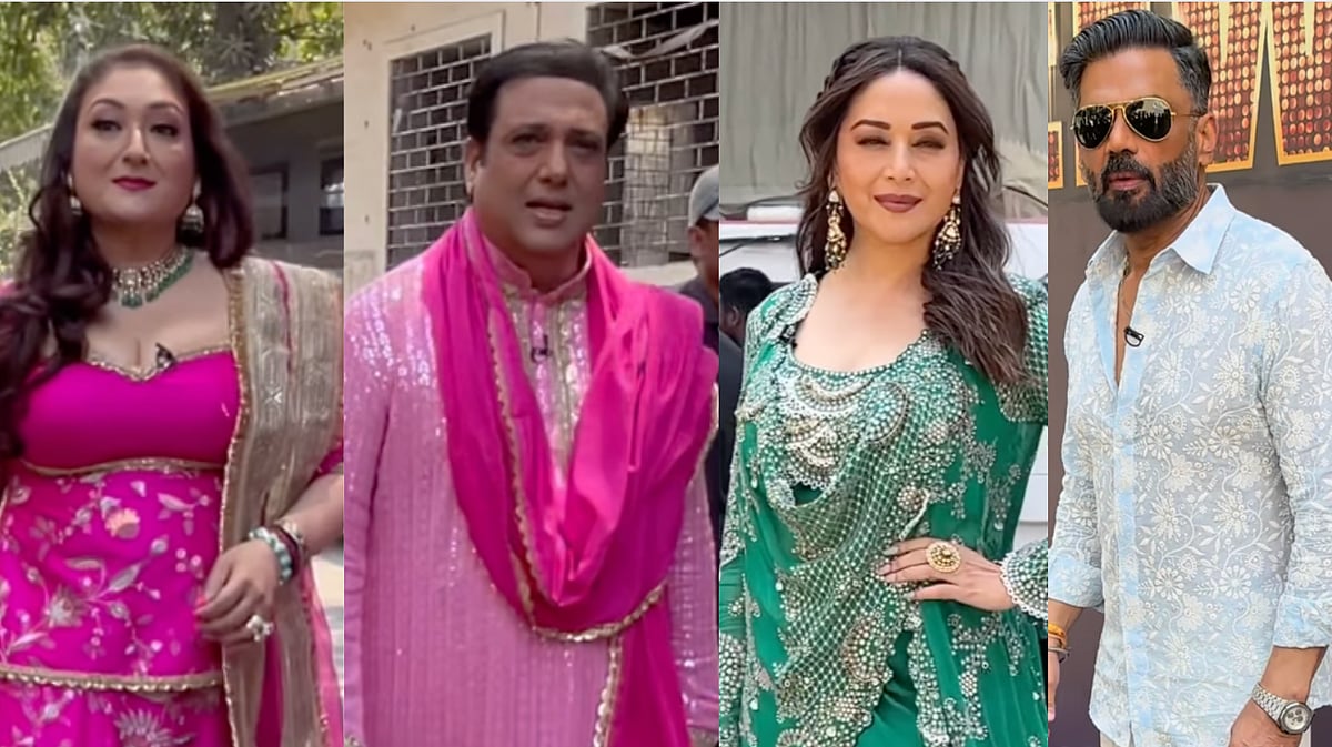 Instagram : Sunita, Govinda, Madhuri Dixit, Suniel Shetty