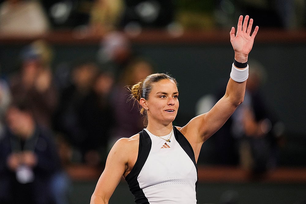 | Photo: AP/Ryan Sun : Indian Wells Open 2024: Maria Sakkari vs Coco Gauff