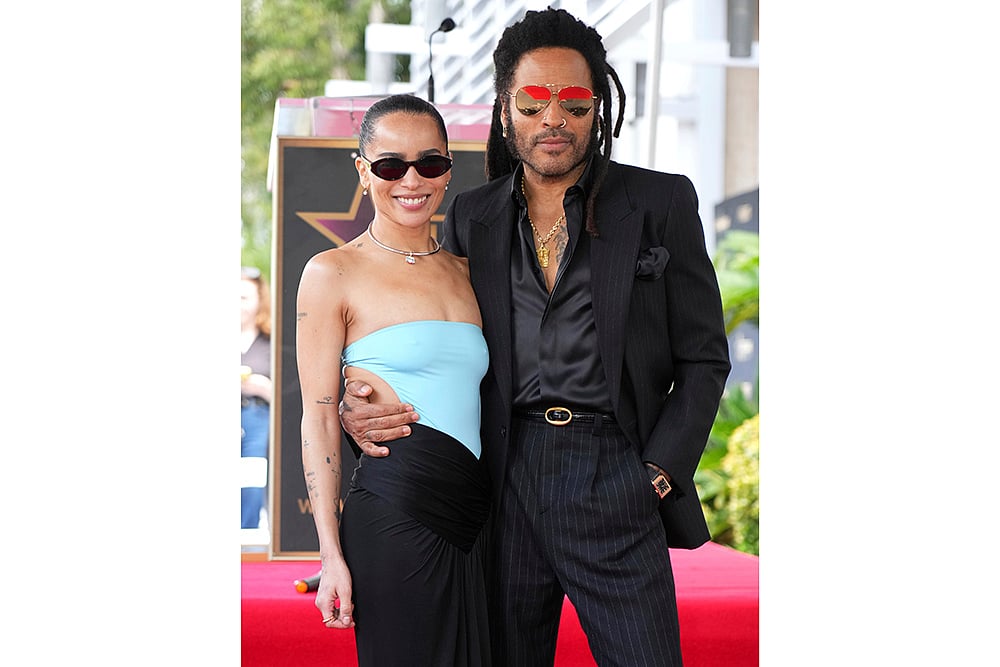 Lenny Kravitz Honoured With Star On Hollywood Walk Of Fame