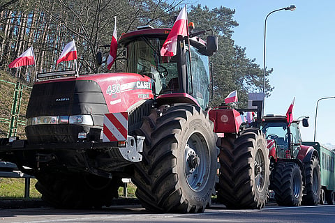 Poland Farmer Protest