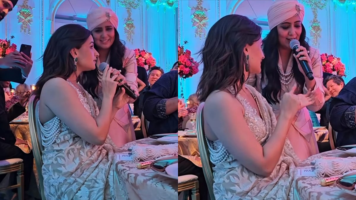 Instagram : Alia Bhatt sings 'Ikk Kudi' at Hope Gala in London