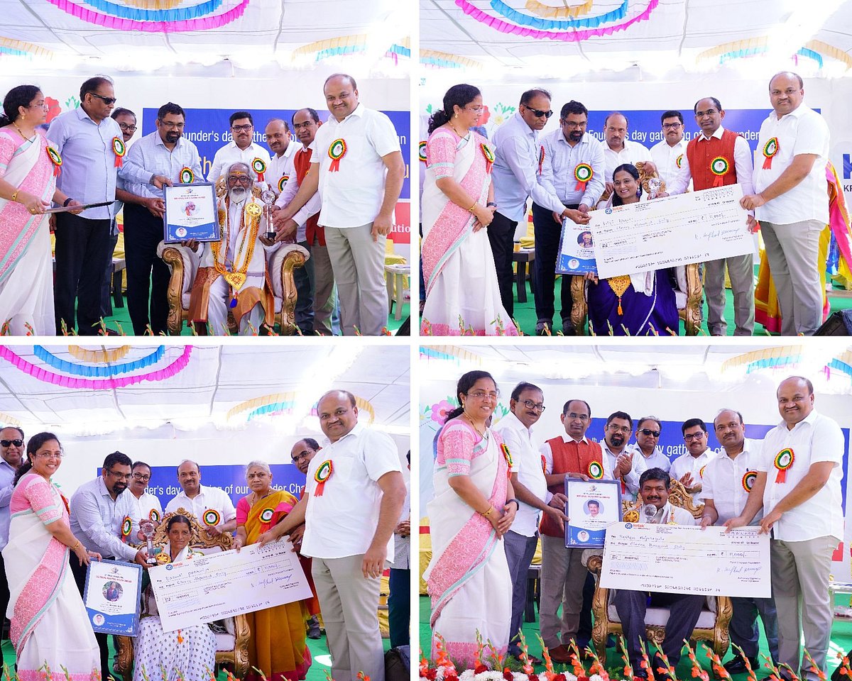 KC Pullaiah Foundation's Founder's Day Ceremony