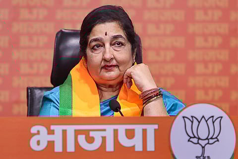 Anuradha Paudwal joins BJP